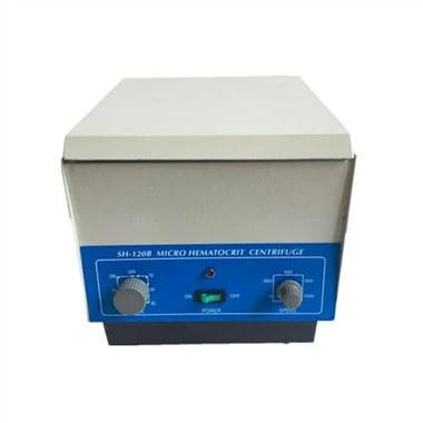 SH120 75mm 24 kapilarne cijevi Laboratorij motora bez četkica Centrifuge Stroj mikro hematokrit centrifuga